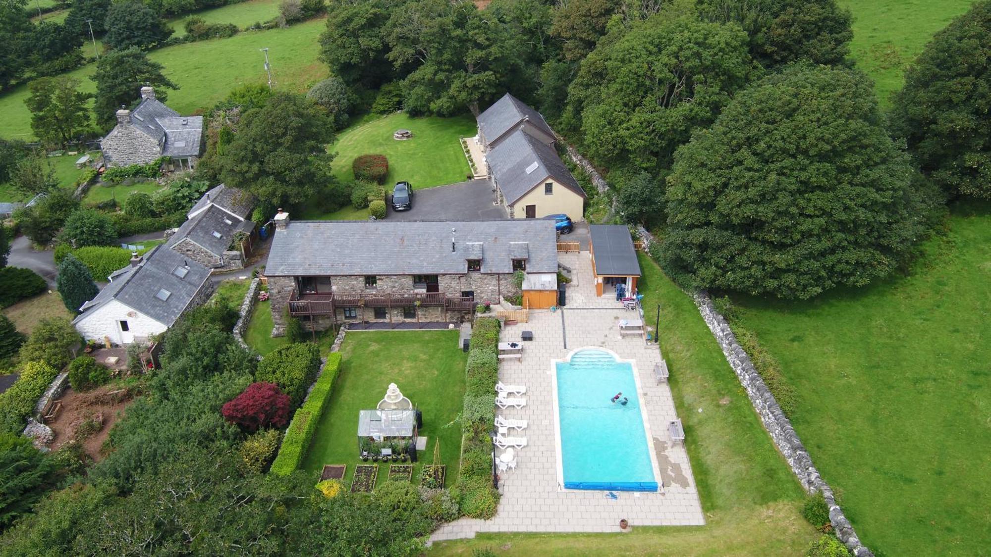 The Old Farmhouse B&B Dyffryn Ardudwy Exterior foto
